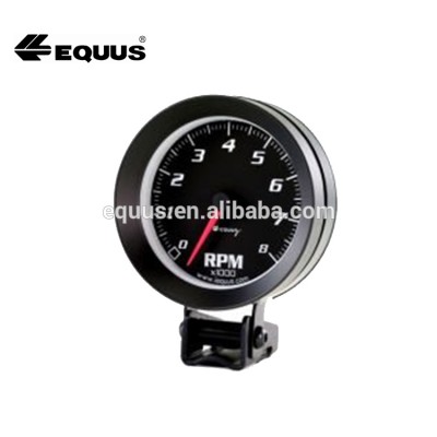 3-3/8" Universal Black Tachometer